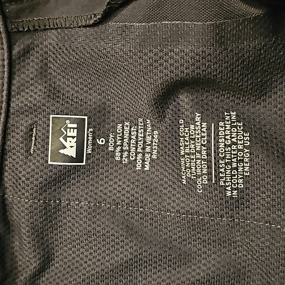 Rei ladies sz 6 gray hiking pants - Picture 4 of 8